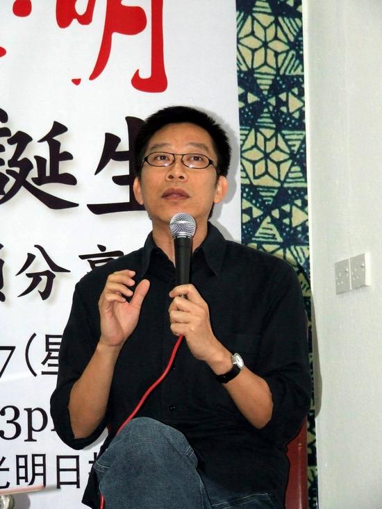 图文:《夜明》回归槟城--导演赵崇基