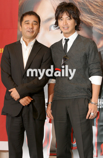 图文：《律政英雄》发布会--木村与铃木雅之_影音娱乐_新浪网