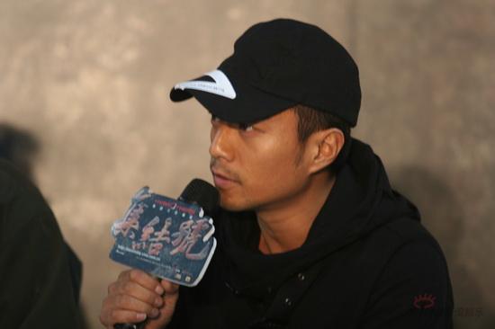 图文：《集结号》官网启动--张涵予男人味十足
