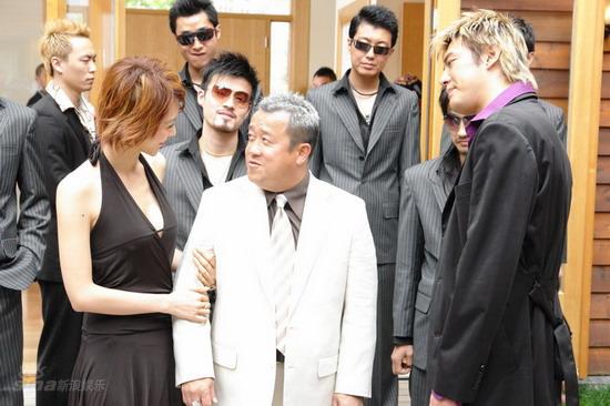 图文:《神枪手与智多星》剧照--黑帮老大曾志伟