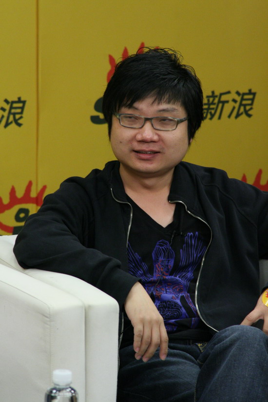 图文：田华黄晓明程青松聊金鸡--程青松文人气质