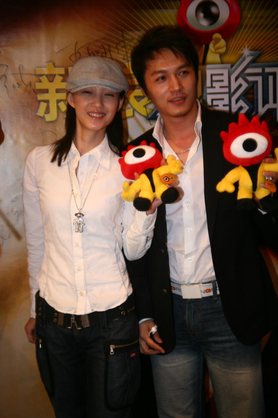 图文：《色，戒》北京首映-王丽坤和郑国霖