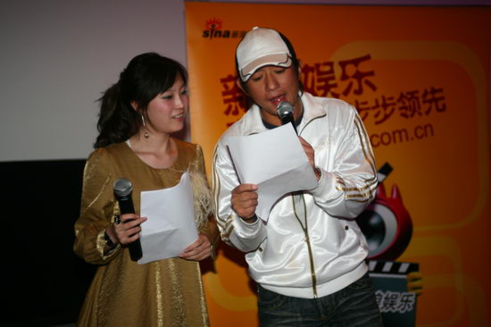 戒》北京首映-赵宁与伍洲彤合唱