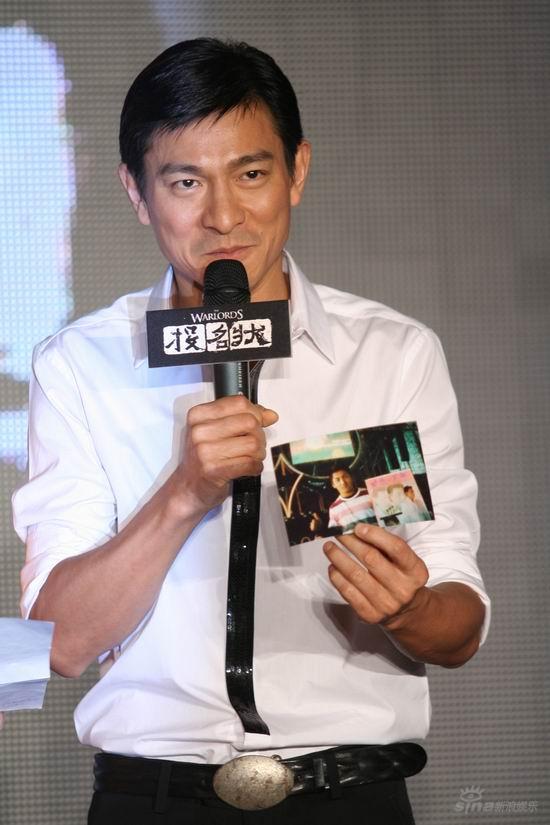 图文：《投名状》MV首发--刘德华被影迷感动