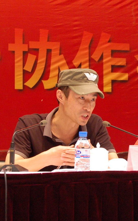 图文:西影成立五十年发布会-导演卫青