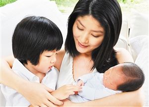 陈慧琳与大儿子刘升小儿子刘琛
