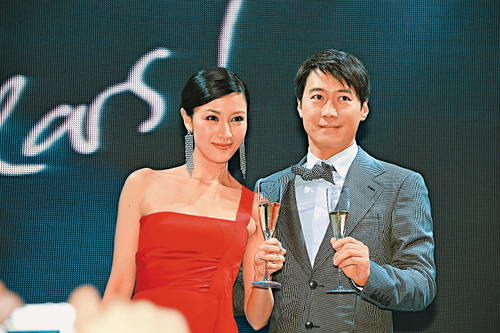 黎明与李嘉欣因当年合作电影而传出绯闻(资料图片)