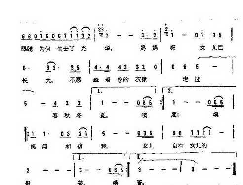 资料:十大影响人物作品-谷建芬《烛光里的妈妈》