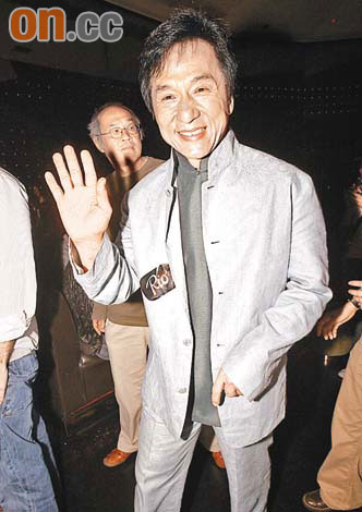 成龙虽然工作甚忙碌,但仍抽时间来捧儿子场
