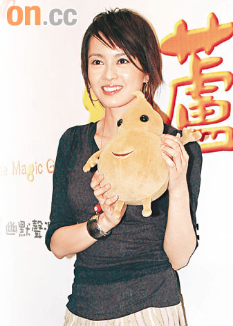 梁咏琪为《宝葫芦》配音 母性大发想生女儿【图】