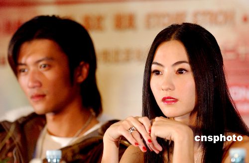 张柏芝临盆前突发高烧丈夫谢霆锋解释病情(图)