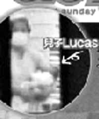 谢霆锋儿子被港媒偷拍 照片曝光头发浓密【图】