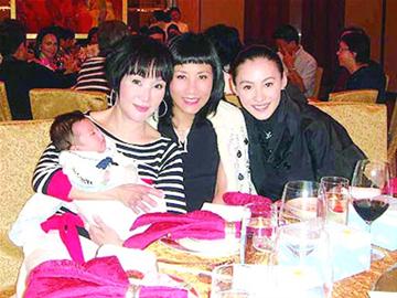 汪明荃博客上公布锋芝爱子满月酒照片(图)