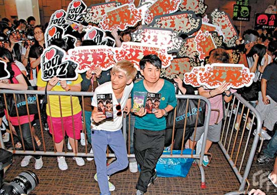 书展现场火爆场面
