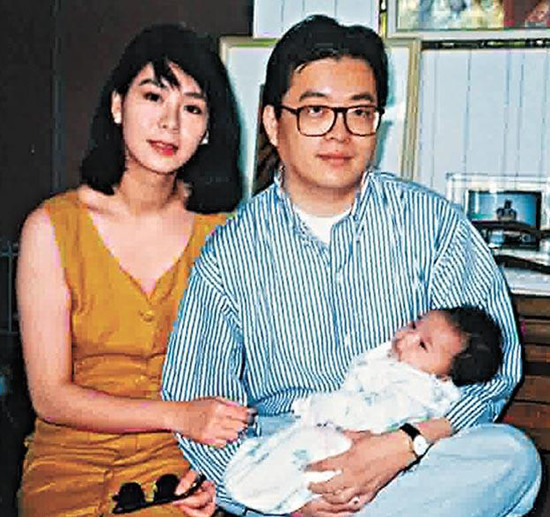 夏文汐与老公黄冠博昔日合影