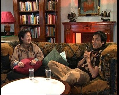张国荣接受初恋情人毛舜筠采访,相谈甚欢