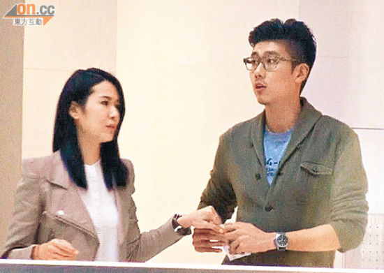 陈司翰与庄思明复合,拍拖逛街。