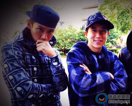 柯震东与房祖名（资料图）