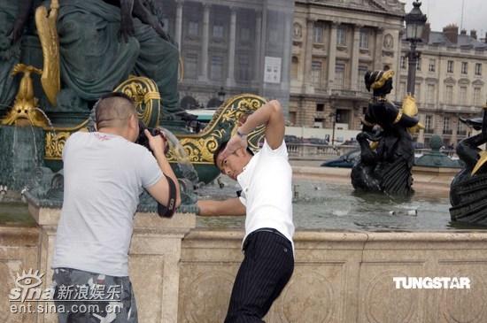 郭富城代言名表赴巴黎之旅 雨中浪漫起舞【图】