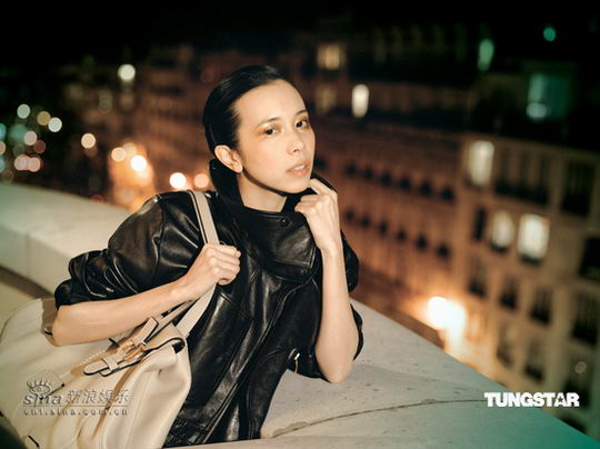 莫文蔚拍摄时尚写真 独特气质演绎性感【图】