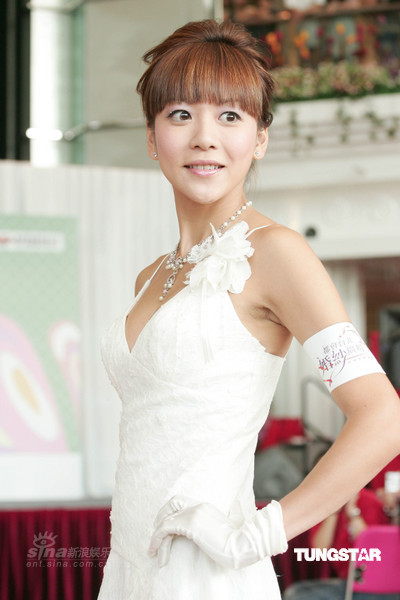 陈炜孟瑶现身复古婚纱秀 王晶拥美如怀【图】