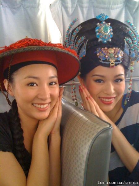 马赛和胡杏儿(资料图)