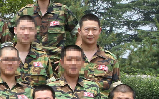 前NRG成员千明勋再传入伍军队照片曝光(附图)