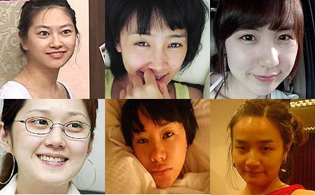申爱,南相美,简美妍,张娜拉,严正花,金宝民(从左至右,从上到下)