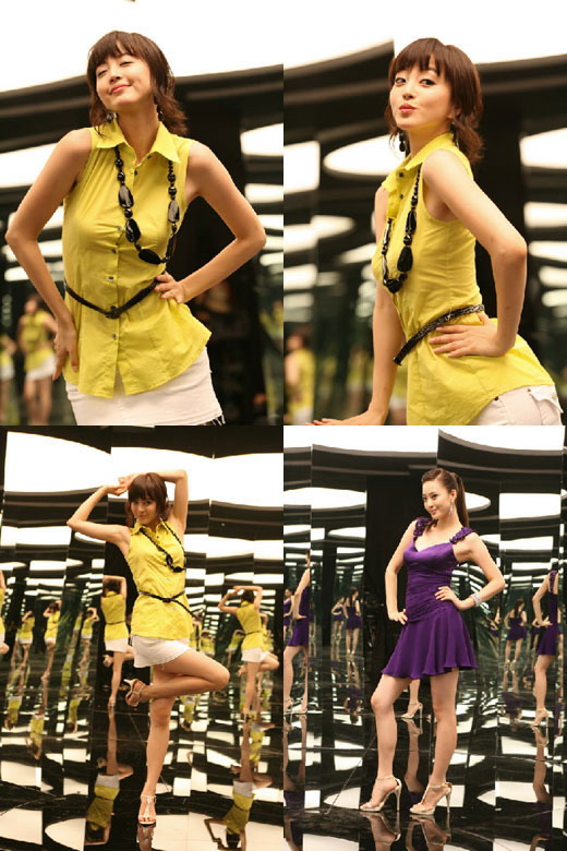 组图：韩艺瑟拍摄服装广告展示新一代女性魅力