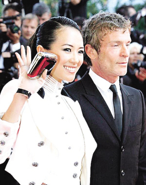 章子怡承认老外男友 证实加盟《梅兰芳》(图)