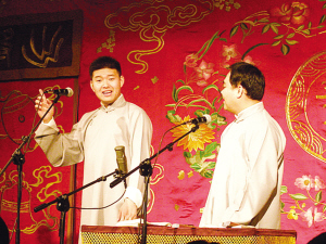 相声舞台难见侯家人孙辈只有侯震偶尔客串(图)