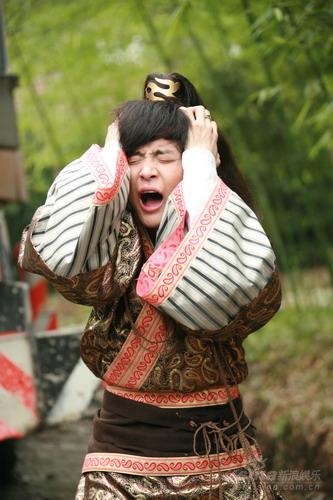 好男奇幻武侠主题拍摄付辛博&ldquo;恶魔&rdquo;附体(图)