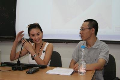 戴娇倩光临娱乐策划人进修班：颠覆印象的一课