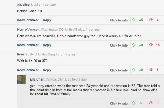 国外网友评价:陈冠希2.0