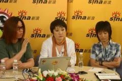组图：成方圆郭峰等歌手新浪聊天呼吁规范市场