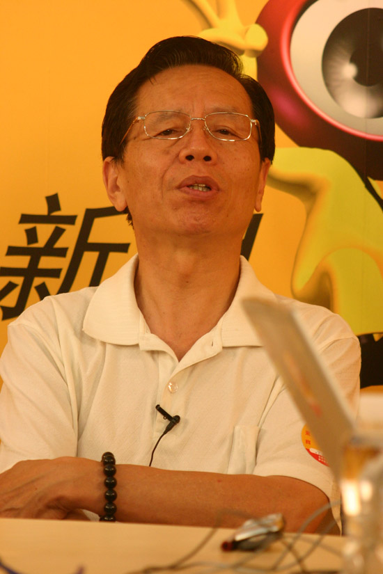 图文:崔琦黄阿原做客-谈与侯耀文的交往