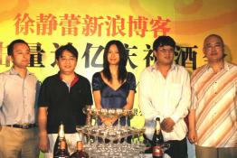徐静蕾感言：感谢新浪感谢读者感谢生活(组图)