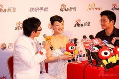 2007粤港十年·网娱盛典后台明星专访实录(图)