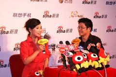 2007粤港十年·网娱盛典后台明星专访实录(图)