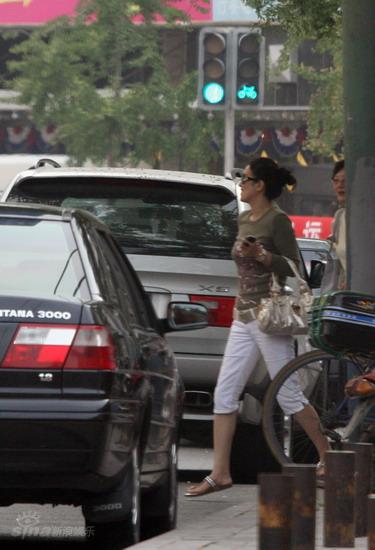 图文：巩俐家庭主妇自助游--走向宝马车