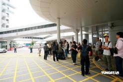 组图：沈殿霞陷入昏迷再次入院医院现场混乱
