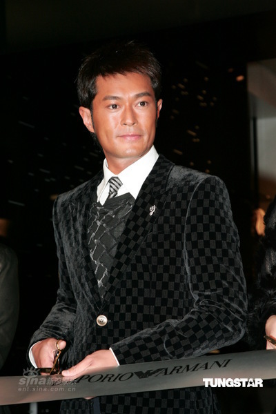 林熙蕾超低胸不惧走光 古天乐否认三角恋【图】