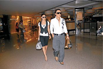 谢贤带女友见前妻 布局张柏芝产子防狗仔【图】