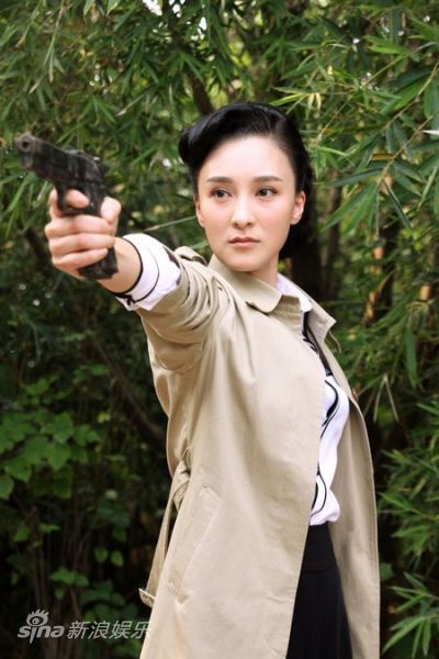资料图片:《铁血尖刀》主演-乐珈彤饰袁白