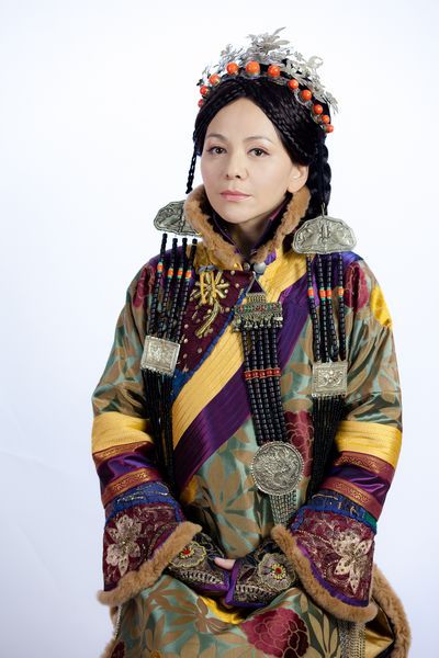 资料图片《美人无泪》主角-王琳饰演赛琦雅
