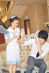 《公主小妹》吴尊吃光道具 惨被骂猪(附图)