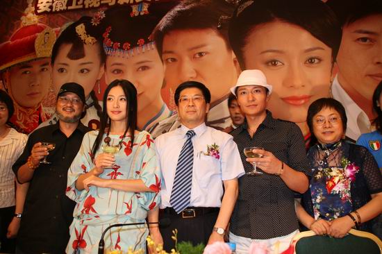 安徽卫视买断《绣娘兰馨》 秦岚参加发布会【图】