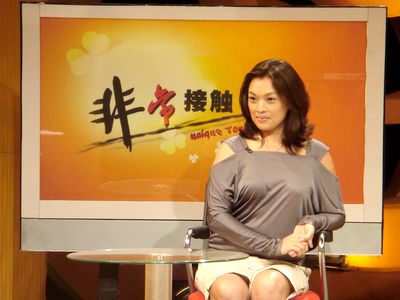 演员史可做客《非常接触》：梦想给我力量(图)