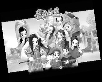 同福客栈再挑招牌 《武林外传》动画再现(图)