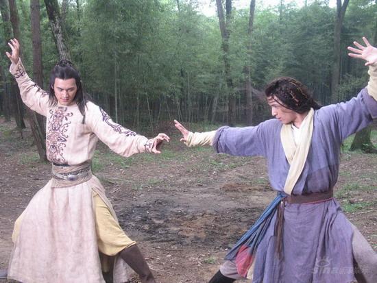 胡歌袁弘《射雕》飚打戏不惧怕相互竞争(图)